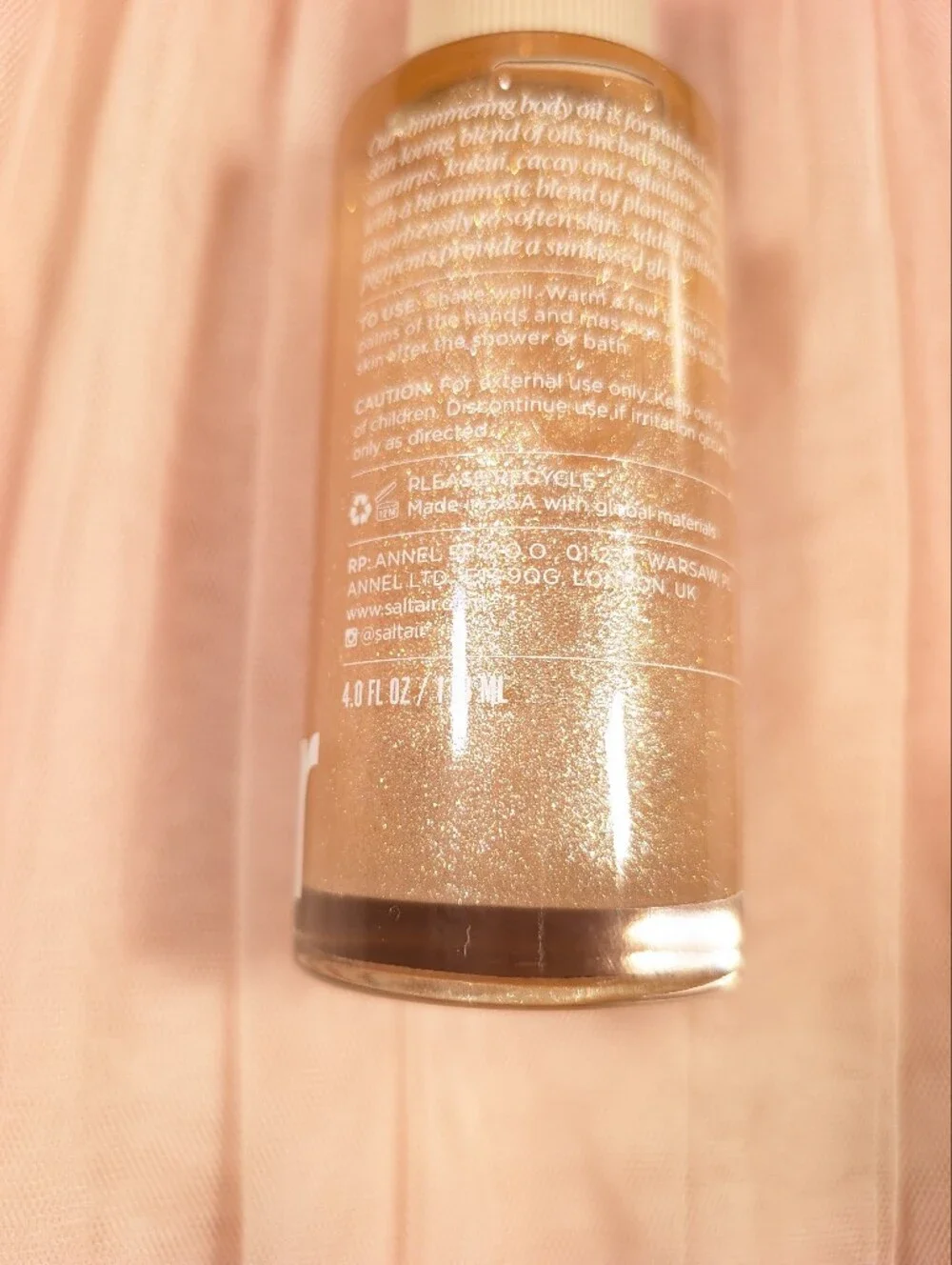 Saltair Shimmering Body Oil